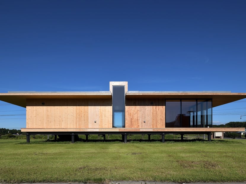 Фундамент плита из CLT 