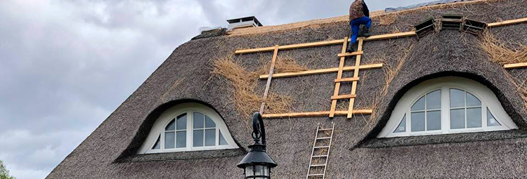 Крыша из камыша