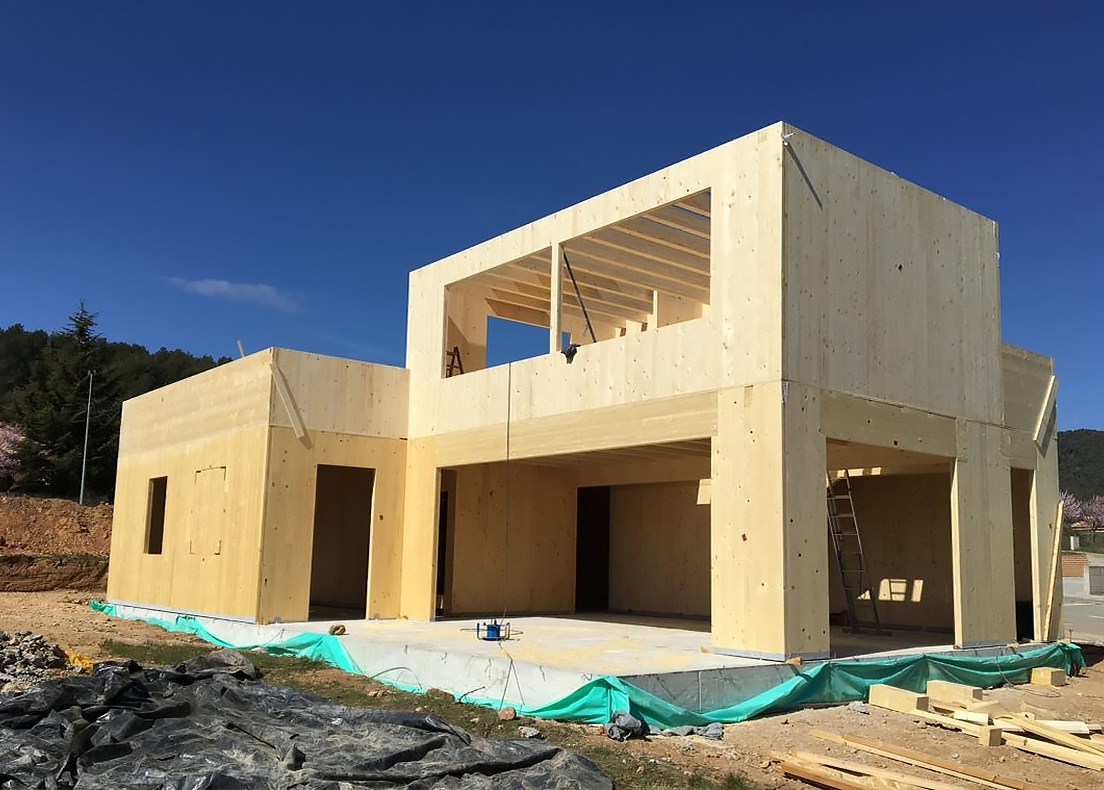 Фундамент для дома из CLT панелей