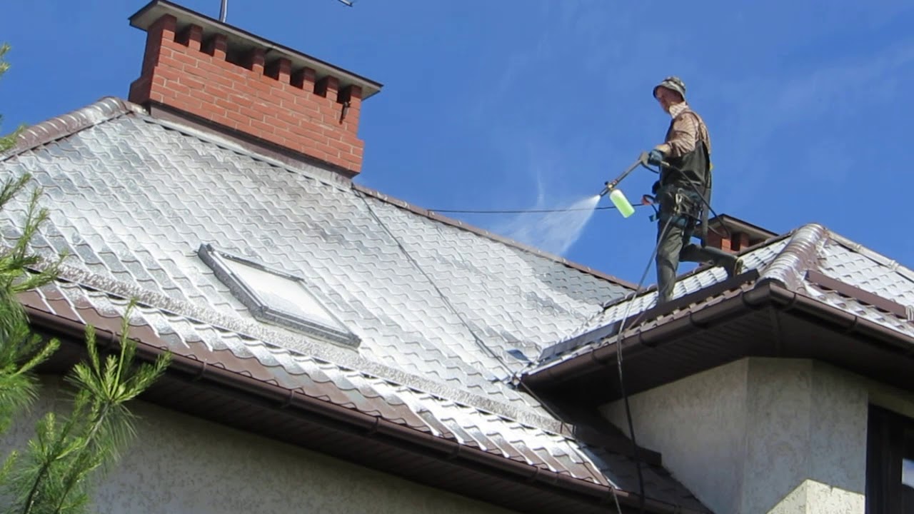 Мойка и очистка крыши