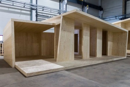 Быстровозводимые здания PREFAB из CLT