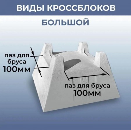 Кросс-блоки: Фундамент для небольших строений за 1 день.