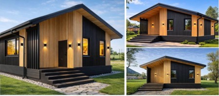 Запускаем 2 флагманских проекта ПРЕФАБ ДОМОВ 65 м² и 100 м²