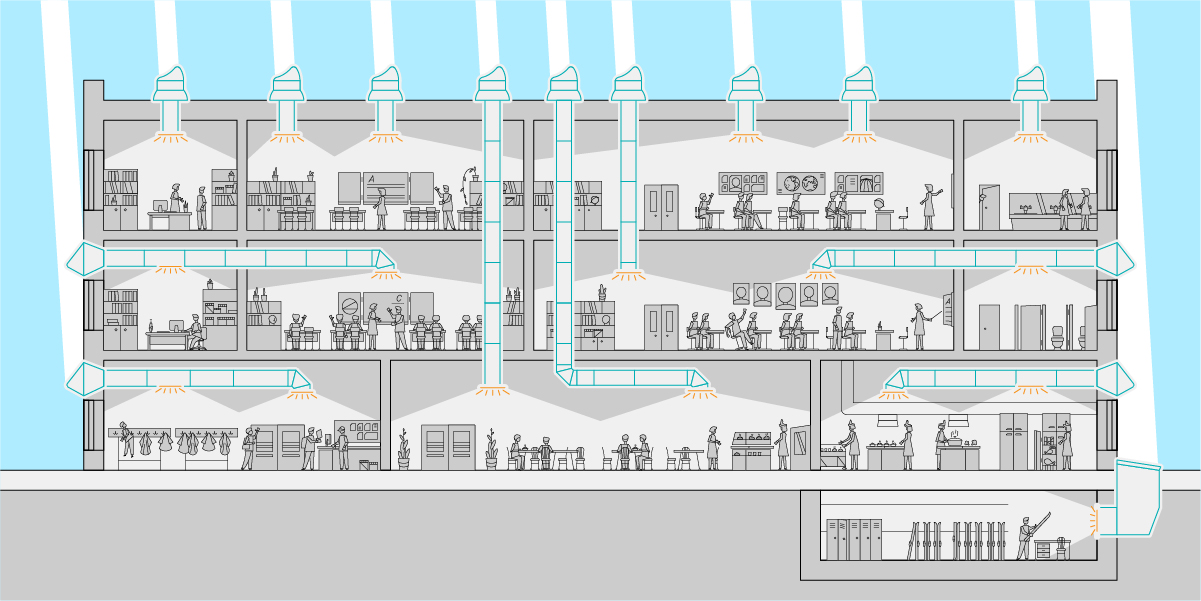 Световоды в социальном учреждении